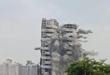 Photo of નોઈડા ટ્વીન ટાવર્સ: ભારત 100 મીટર ઉંચી ઈમારતોને તોડી પાડનારા રાષ્ટ્રોની યાદીમાં જોડાયું