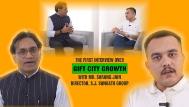 Photo of Tri City’s S. J. Sangath Group’s Mr. Sarang Jain interview to Built India’s Show over GIFT CITY.