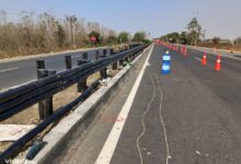 Photo of હાઈવે પર બંબૂ ક્રેસ બેરિયર્સ લગાવવાનું શરુ,મહારાષ્ટ્ર-તેલંગાણા વિભાગમાં NH 44 પર ઉપયોગ શરુ