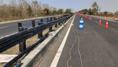 Photo of હાઈવે પર બંબૂ ક્રેસ બેરિયર્સ લગાવવાનું શરુ,મહારાષ્ટ્ર-તેલંગાણા વિભાગમાં NH 44 પર ઉપયોગ શરુ