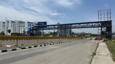 Photo of ટ્રાફિકથી ધમધમતા SG હાઈવે પર વૈષ્ણોદેવીથી ગોતા વચ્ચે ફૂટ ઓવર બ્રિજની તાત્કાલિક જરૂર