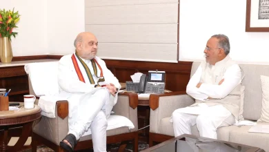 Photo of અમદાવાદ સાયન્સ સિટીના વિસ્તરણ અંગે અમિત શાહ સાથે ગુજરાતના મંત્રીની ચર્ચા