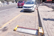 Photo of CG રોડ પર AMCનું સ્માર્ટ ફ્લેપ પાર્કિંગ શરૂ, 280 પાર્કિંગ સ્લોટ કાર્યરત